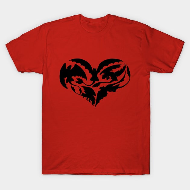 I Heart Fury T-Shirt by sugarpoultry